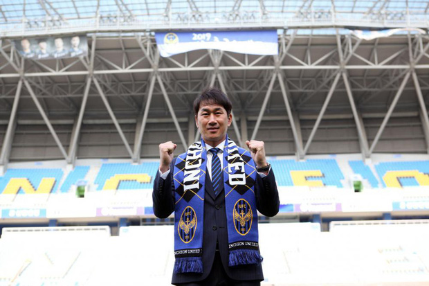 Ông Yoo Sang-chul, học trò cũ của HLV Park Hang-seo đã được chẩn đoán giai đoạn cuối. Ảnh: Incheon United.