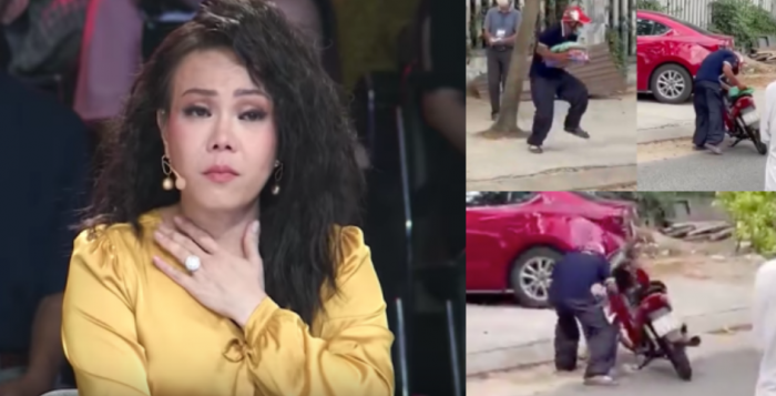 Việt Hương khóc khi xem clip người đàn ông hớn hở nhận gạo: ‘Thương lắm, bà con đợi em‘